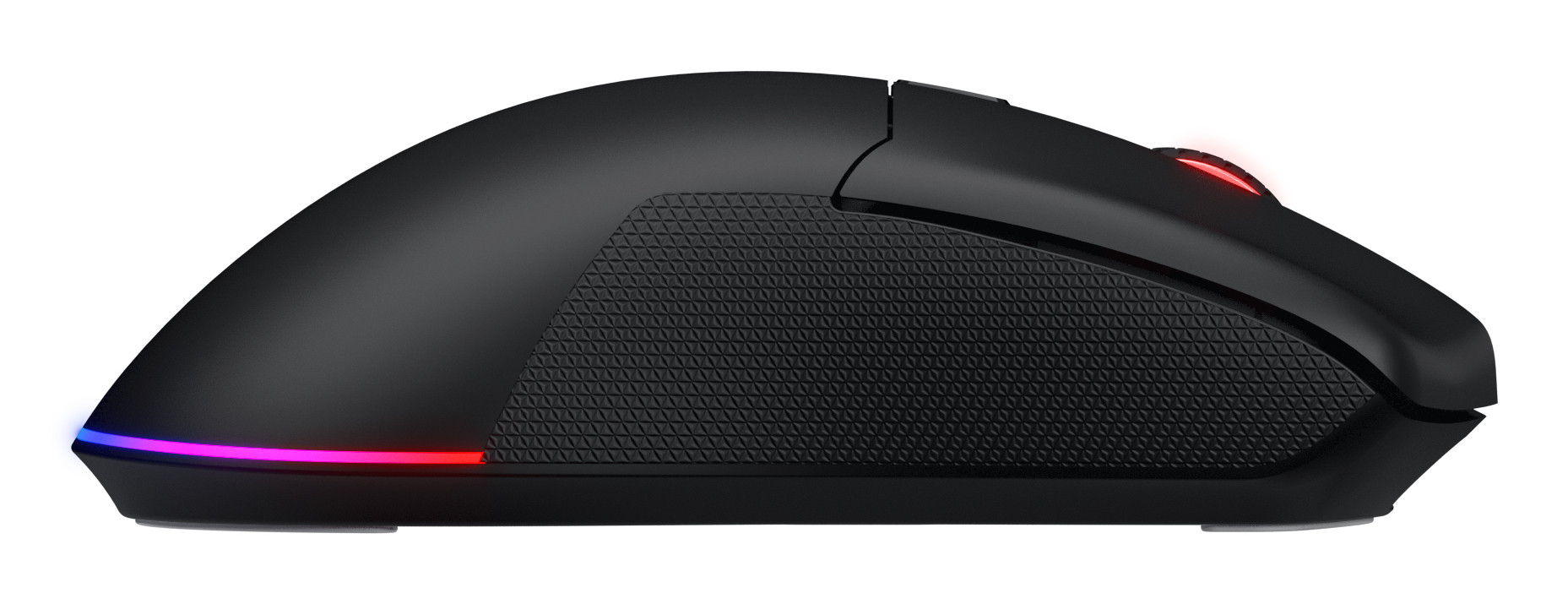 Hator Pulsar 3 wireless black Gaming Mouse - Optical Yellow Switches PixArt - 12.000 dpi - Optisch