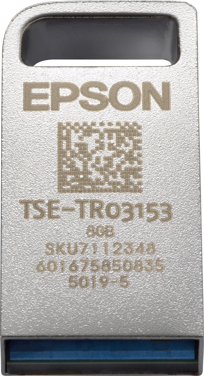 Epson 7112348 lecteur USB flash 8 Go USB Type-A Argent