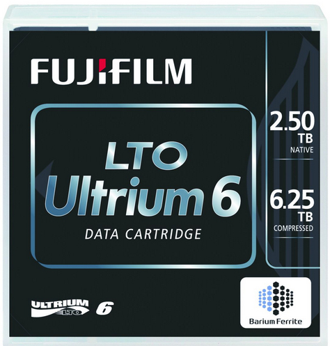 Fujitsu Fuji - 5 x LTO Ultrium 6 - 2.5 TB / 6.25 TB - etikettiert