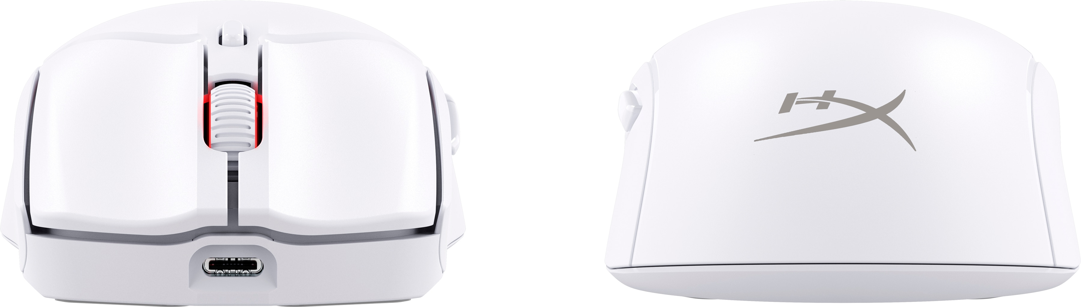 HyperX Pulsefire Haste 2 Mouse da gaming wireless (bianco)