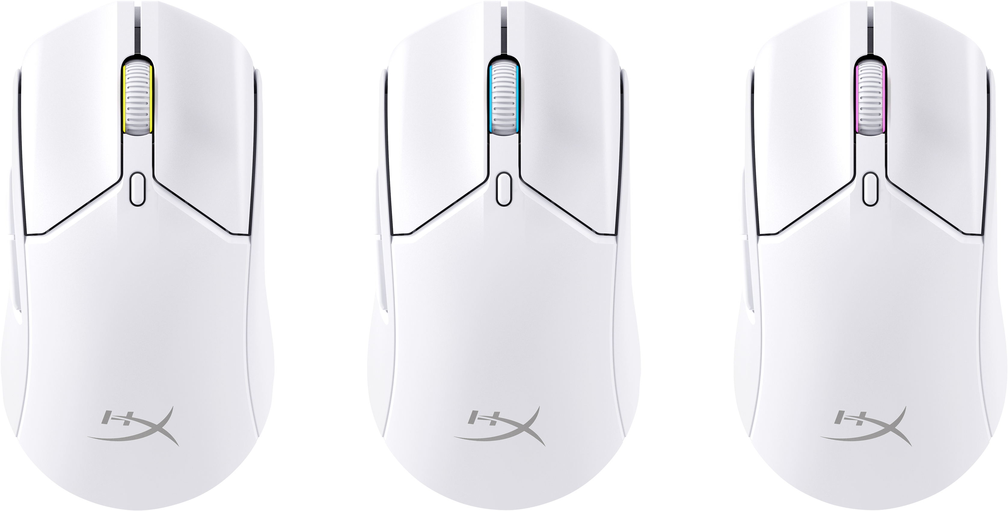 HyperX Pulsefire Haste 2 Mouse da gaming wireless (bianco)
