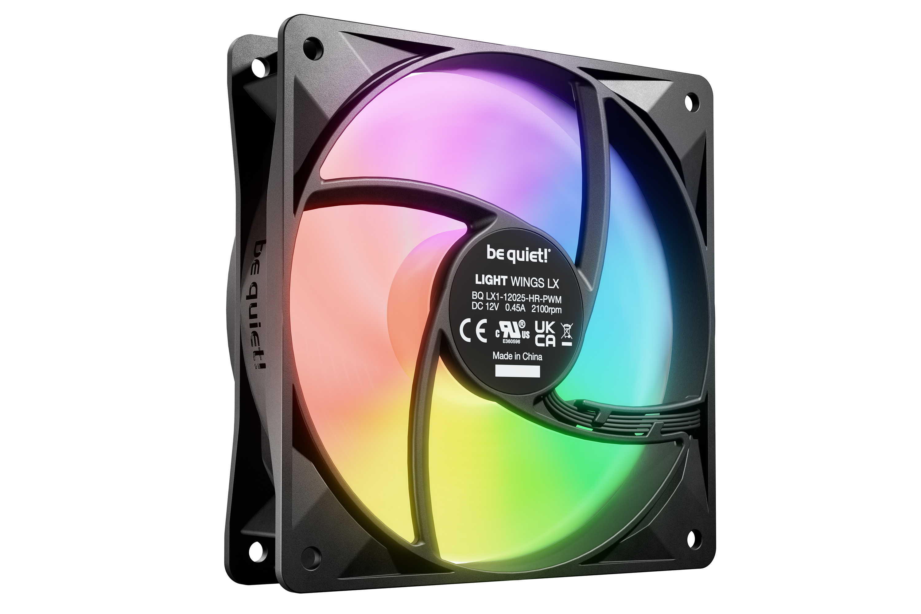 be quiet! LIGHT WINGS LX 120MM HS BLACK Fan module