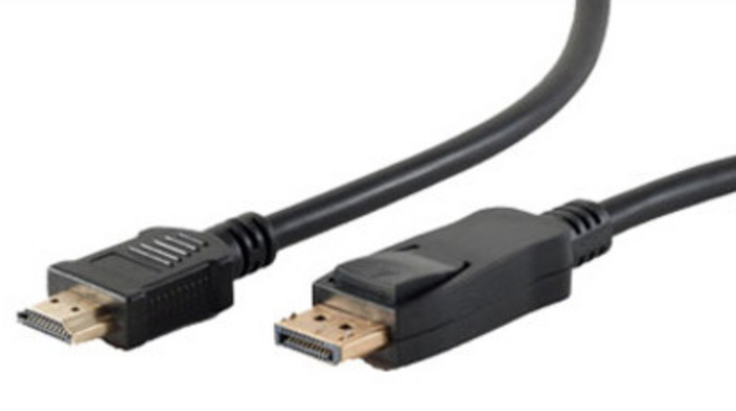 shiverpeaks BS77493-2 video cable adapter 3 m DisplayPort HDMI Type A (Standard) Black