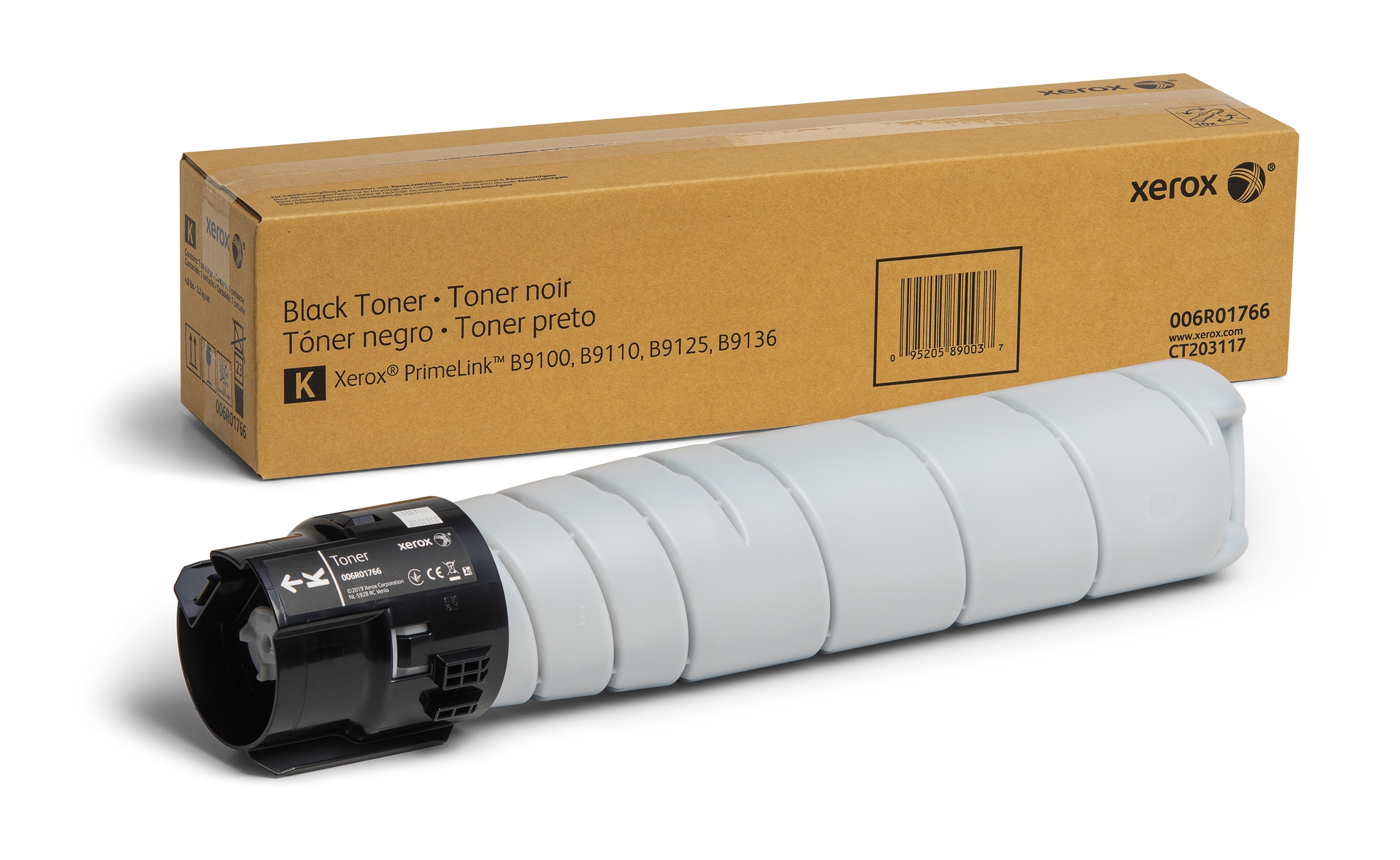 Xerox Genuine PrimeLink B9100 Series Black Toner Cartridge - 006R01766