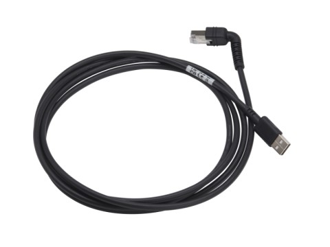 Zebra DS55 USB Cable 7 ft w/Right Angle Connector