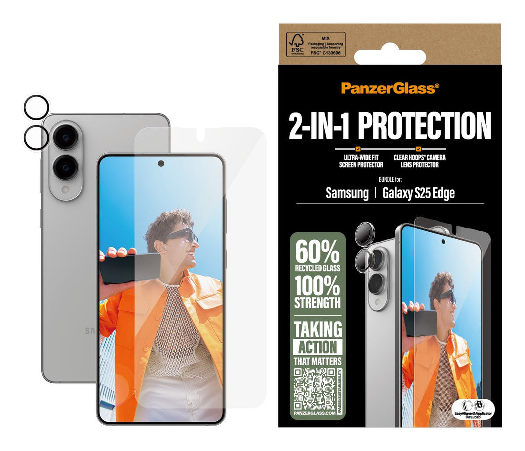 PanzerGlass PG34438 mobile phone screen/back protector Samsung 1 pc(s)