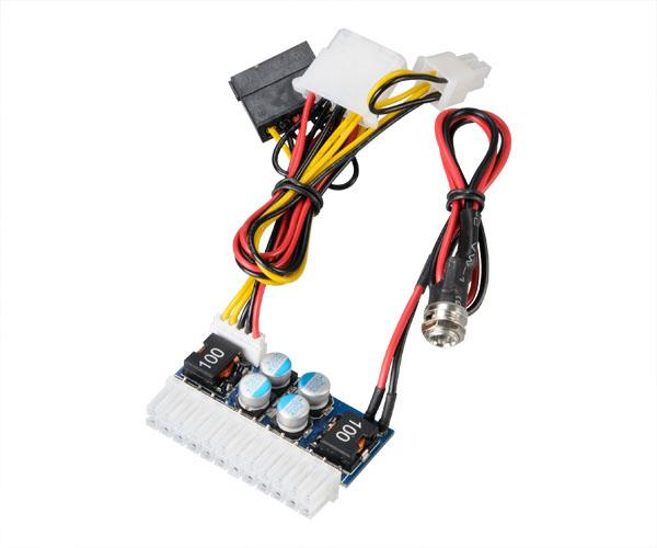Akasa AK-PE080-03 adaptador e inversor de corriente Interior 80 W Negro, Azul, Rojo, Blanco, Amarillo