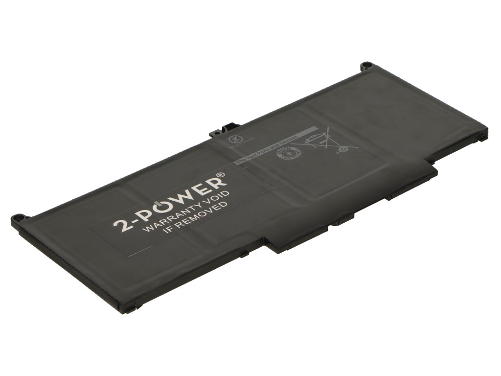 2-power 2P-451-BCPJ - Akku - Dell Inspiron 13 7300 - Latitude 5300 - 5310 - 7300 - 7400
