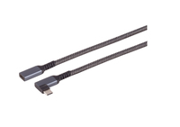 S/CONN maximum connectivity S-Conn 14-74013 USB Kabel 3.2 Gen 2 3.1 2 C Schwarz - Wei� - Kabel - Digital/Daten