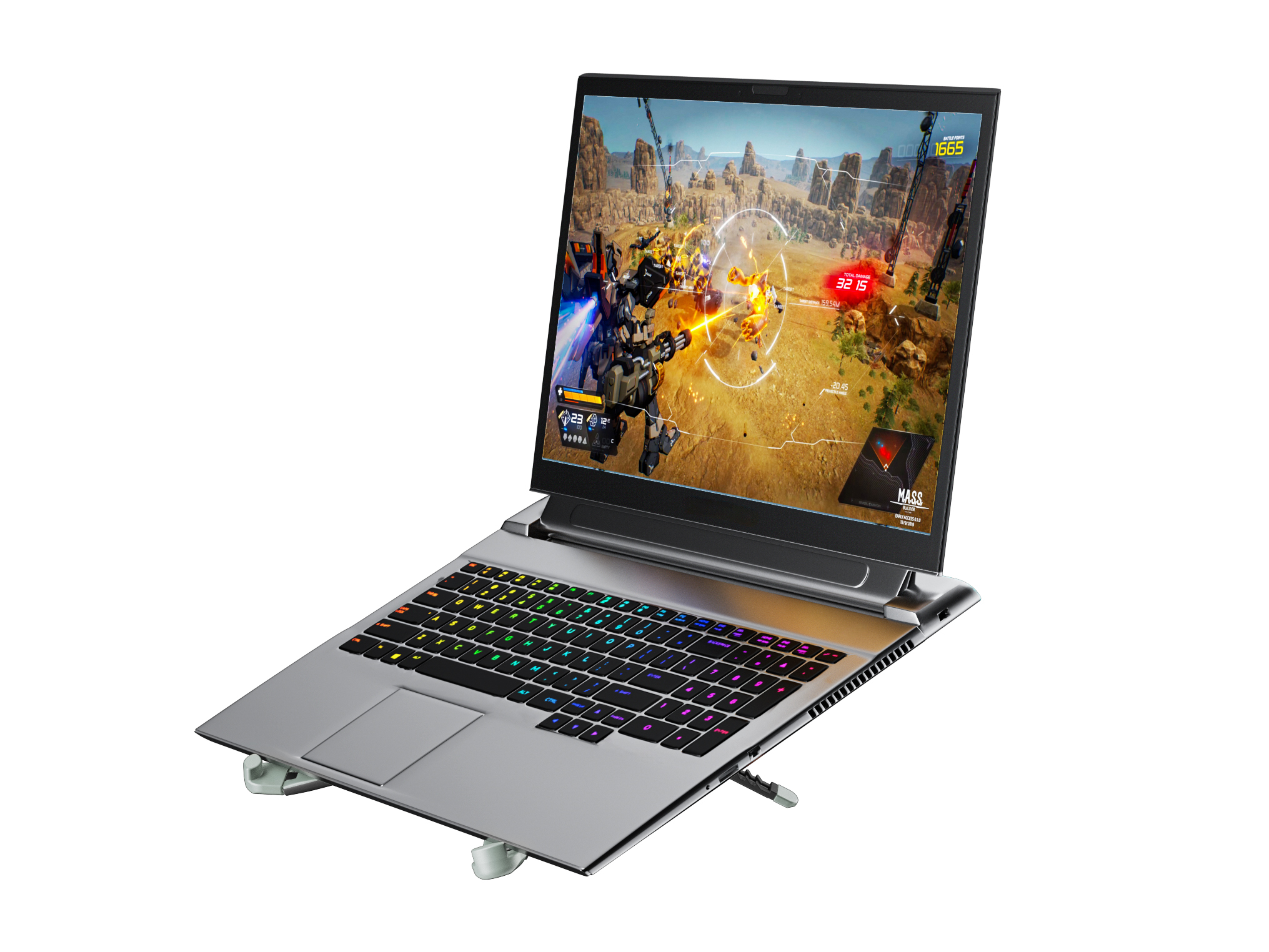 Conceptronic THANA11G ERGO Portable Laptop Cooling Stand