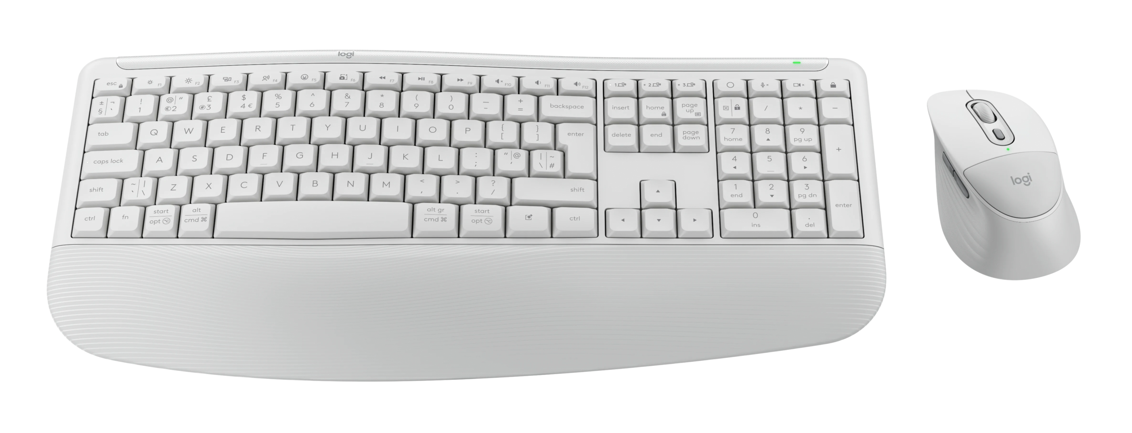Logitech MK880 Signature Comfort Plus Combo Black (Kit di tastiera e mouse Bluetooth per il massimo comfort tutto il giorno)