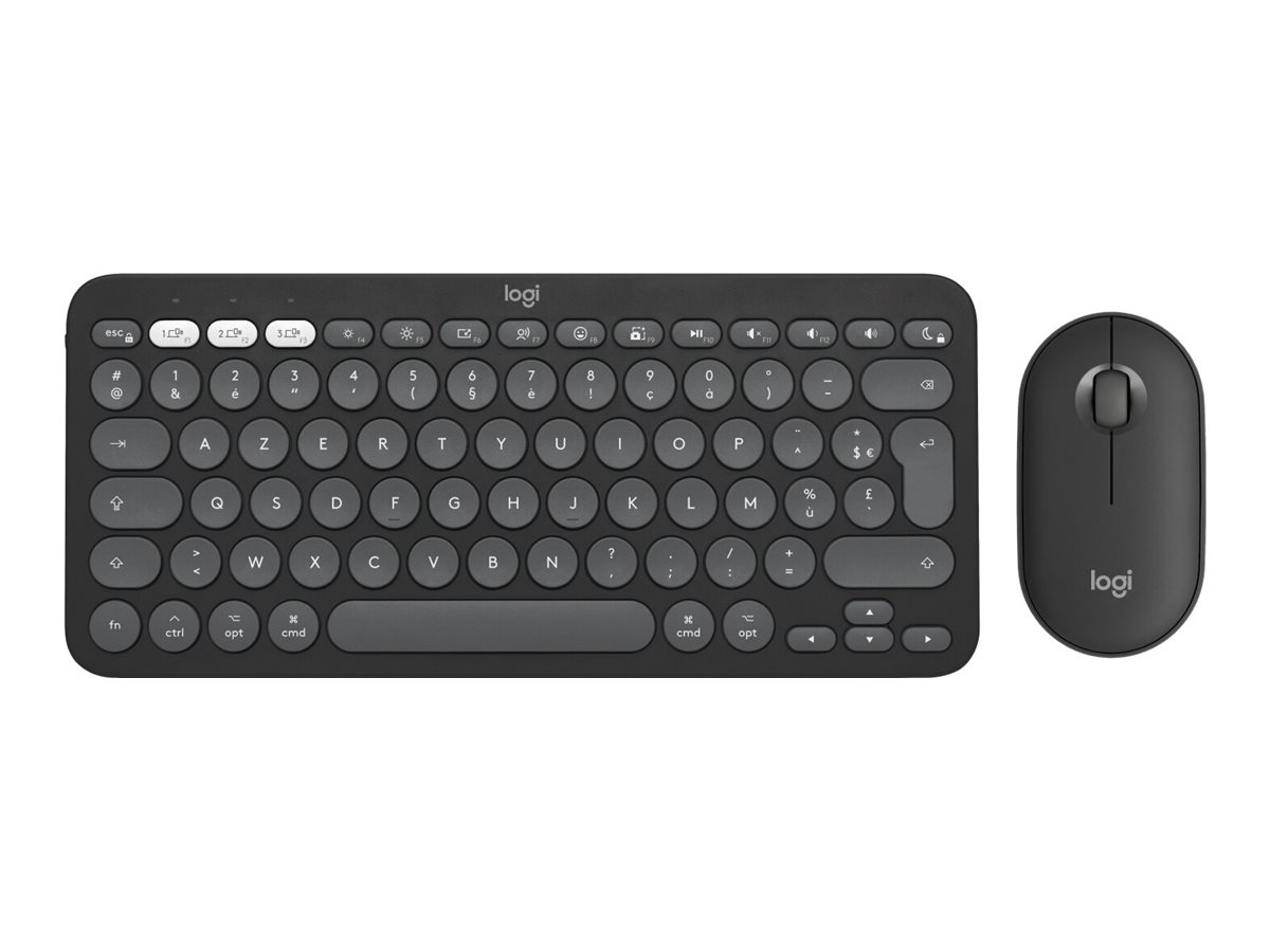 Logitech Pebble 2 Combo for Mac TONAL GRAPHITE FR