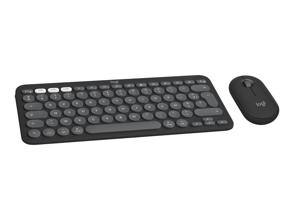 Logitech Pebble 2 Combo for Mac TONAL GRAPHITE FR
