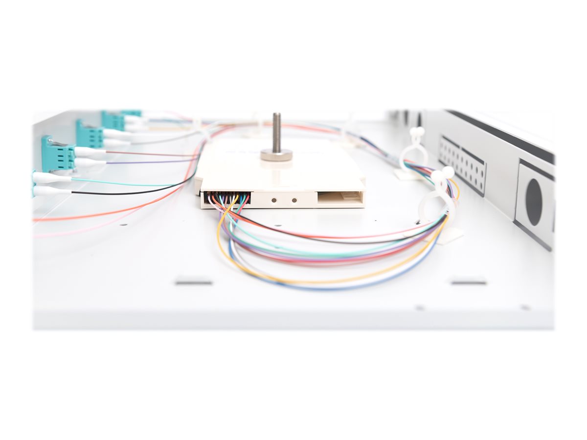 Digitus Bo�tier d �pissure � fibre optique, �quip�, LC, OM3