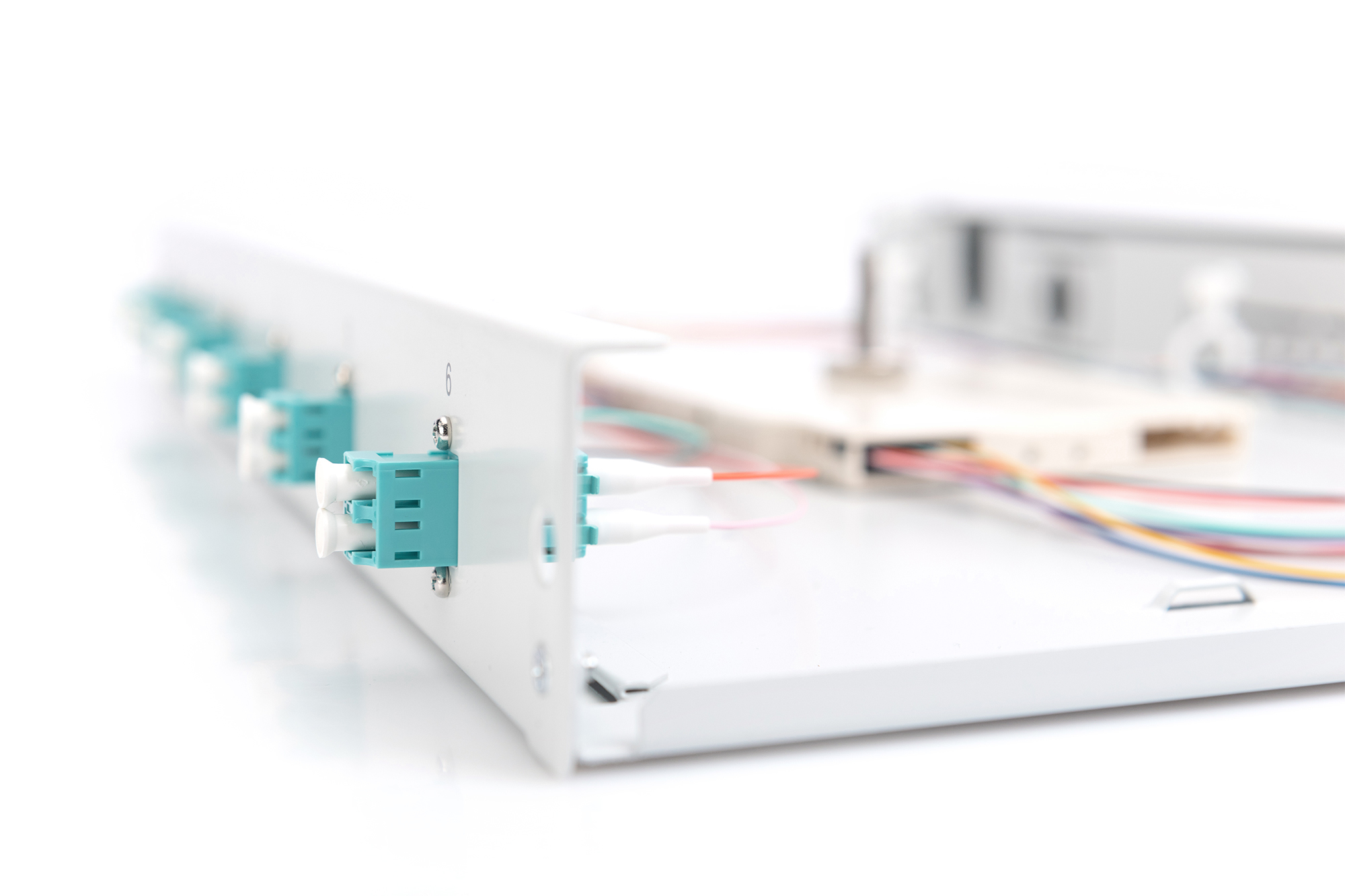 Digitus Bo�tier d �pissure � fibre optique, �quip�, LC, OM3