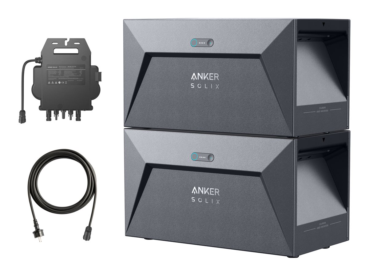 Anker Innovations Solarbank Dual-System Aufrstungsset - 3200Wh Speicher 600W/800W