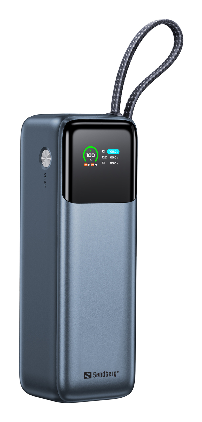 Sandberg 421-31 banque dalimentation �lectrique Lithium Polym�re (LiPo) 27000 mAh Noir, Gris