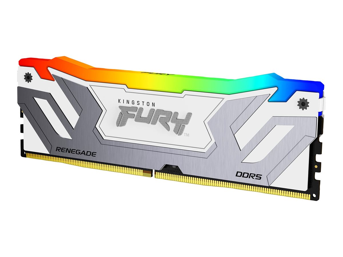Kingston Technology FURY 24GB 8400MT/s DDR5 CL40 CUDIMM Renegade RGB Bianco XMP