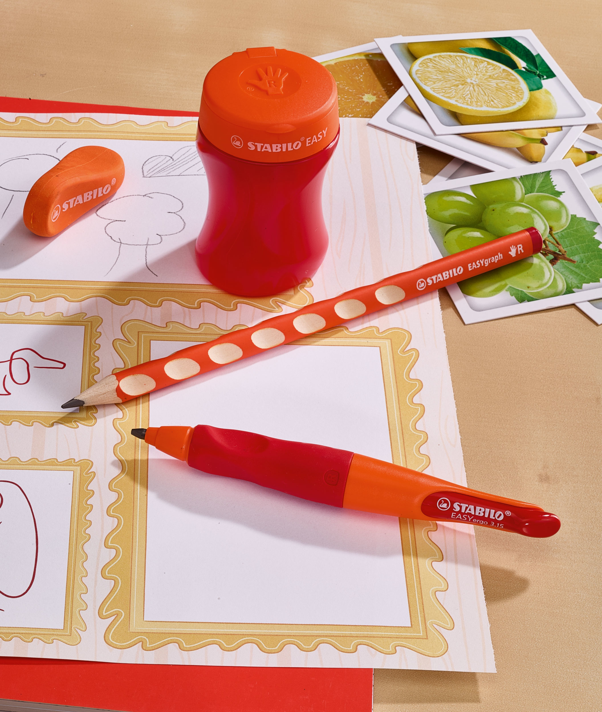 STABILO EASYsharpener Temperamatite manuale Rosso
