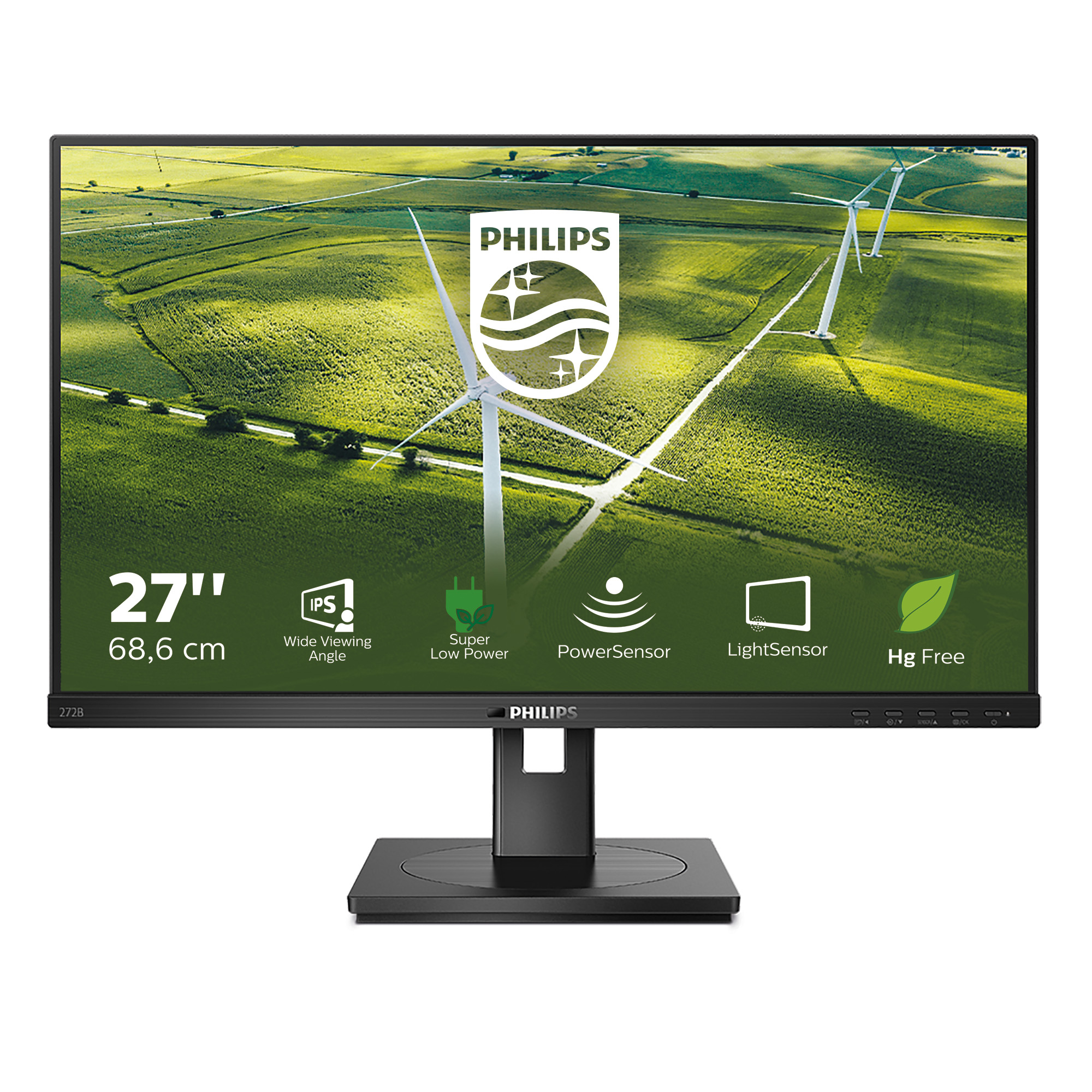 Philips B Line 272B1G/00 LED display 68,6 cm (27) 1920 x 1080 Pixeles Full HD Negro