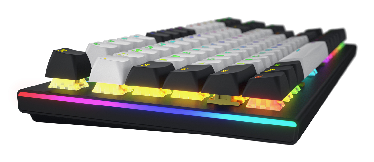 HATOR Gravity TKL tastiera Gaming USB QWERTY Inglese US Nero