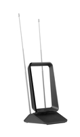 One for All Performance Line SV 9405 - Drinnen - Schwarz - 1,5 m - DVB-T - DVB-T2 - UHF - VHF - 1,32 kg