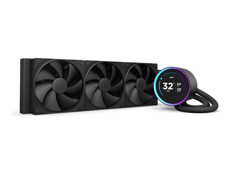 NZXT Kraken Elite 360 Processeur Refroidisseur de liquide tout-en-un 12 cm Noir 1 pi�ce(s)