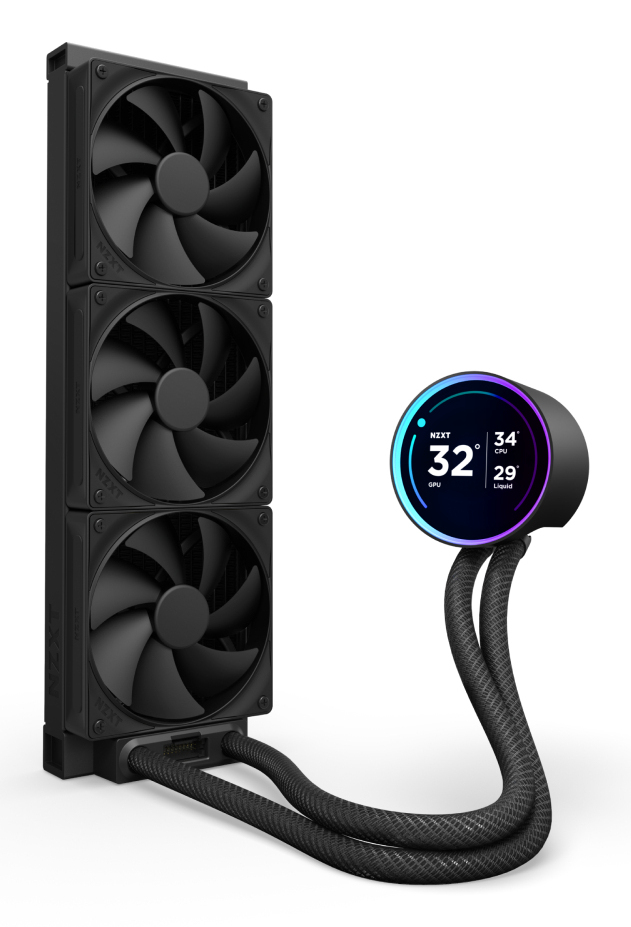 NZXT Kraken Elite 360 Processeur Refroidisseur de liquide tout-en-un 12 cm Noir 1 pi�ce(s)