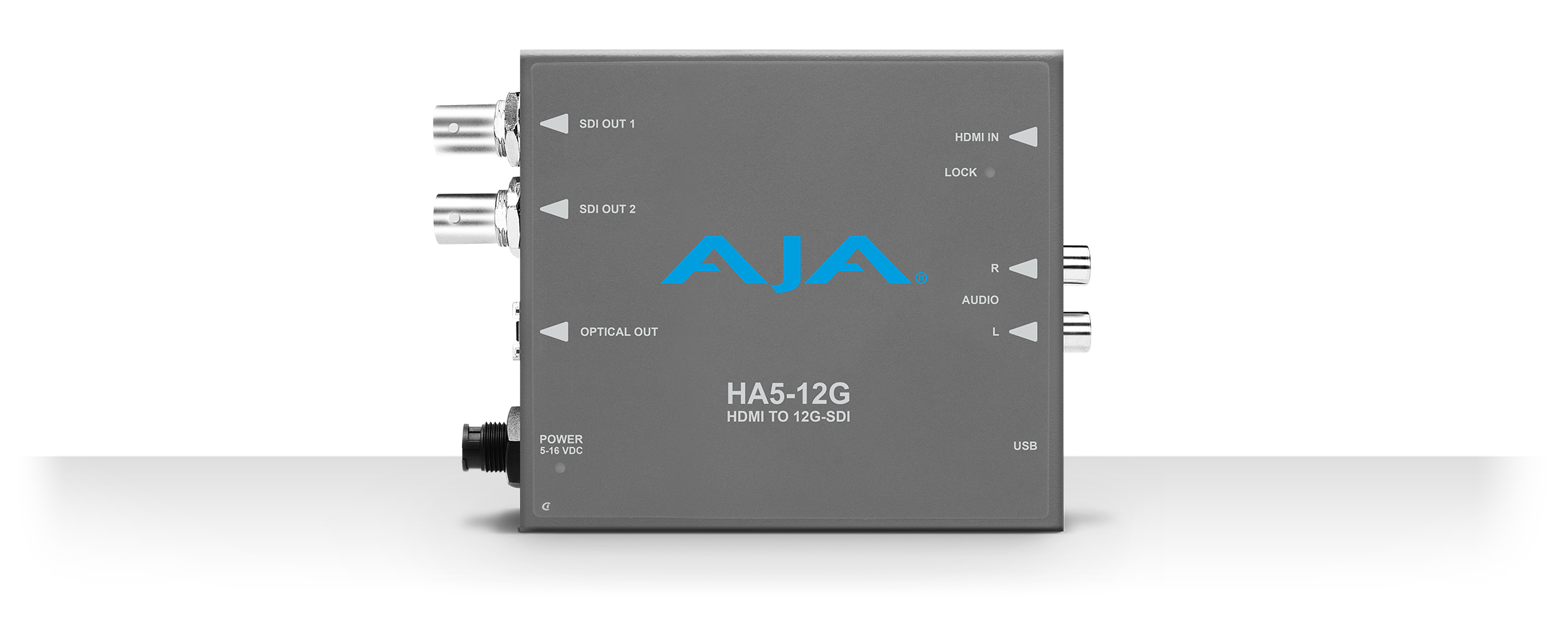 AJA HA5-12G convertisseur de signal vid�o Convertisseur vid�o actif 4096 x 2160, -