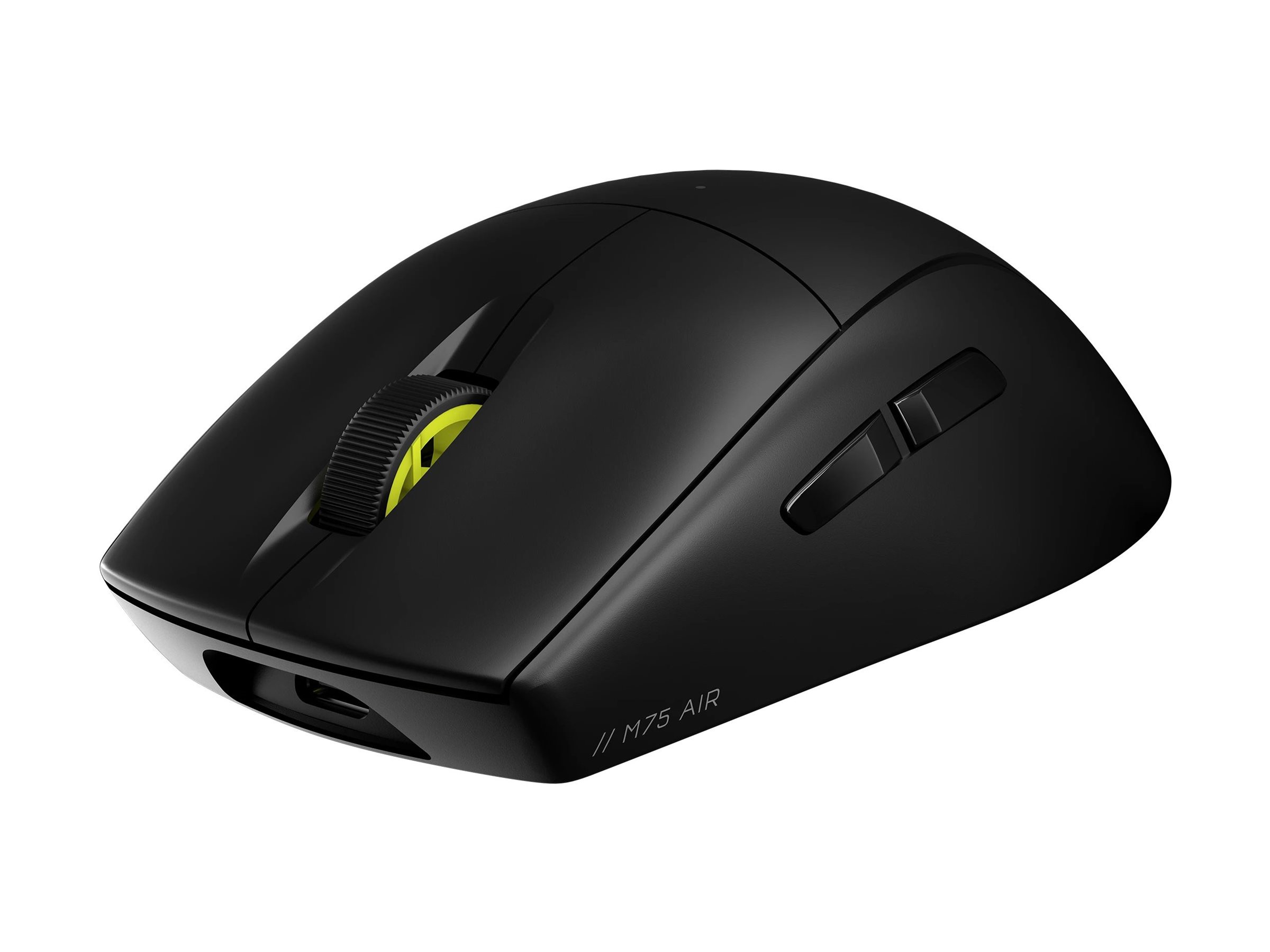 Corsair M75 AIR - Maus - optisch - 5 Tasten - kabellos - Bluetooth, 2.4 GHz - kabelloser Empf�nger (USB)
