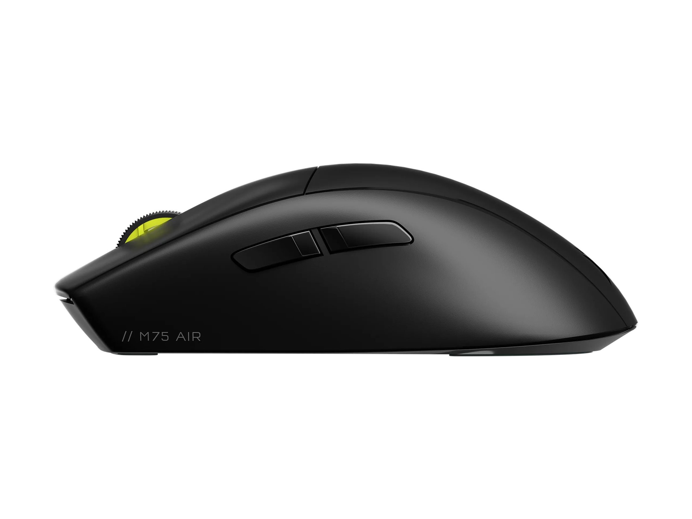 Corsair M75 AIR - Maus - optisch - 5 Tasten - kabellos - Bluetooth, 2.4 GHz - kabelloser Empf�nger (USB)