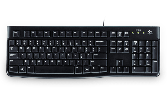 Logitech K120 - Tastatur - USB - Italienisch