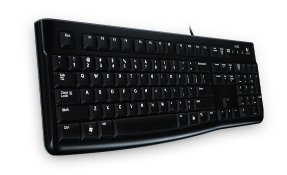 Logitech K120 - Tastatur - USB - Italienisch