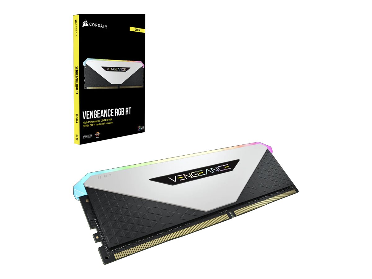 Corsair Vengeance RGB Pro 32 Go (2x16 Go) DDR4 3000 MHz – Mémoire PC Overclocking – CMW32GX4M2D3000C16