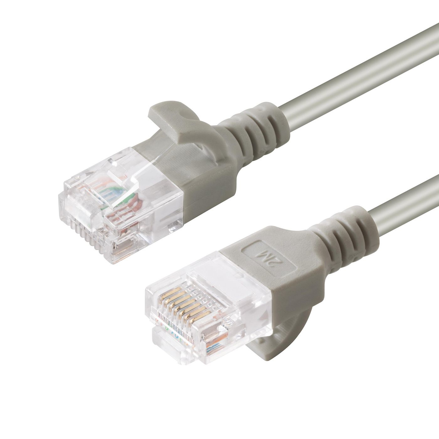 Microconnect V-UTP602-SLIM cable de red Gris 2 m Cat6 U/UTP (UTP)