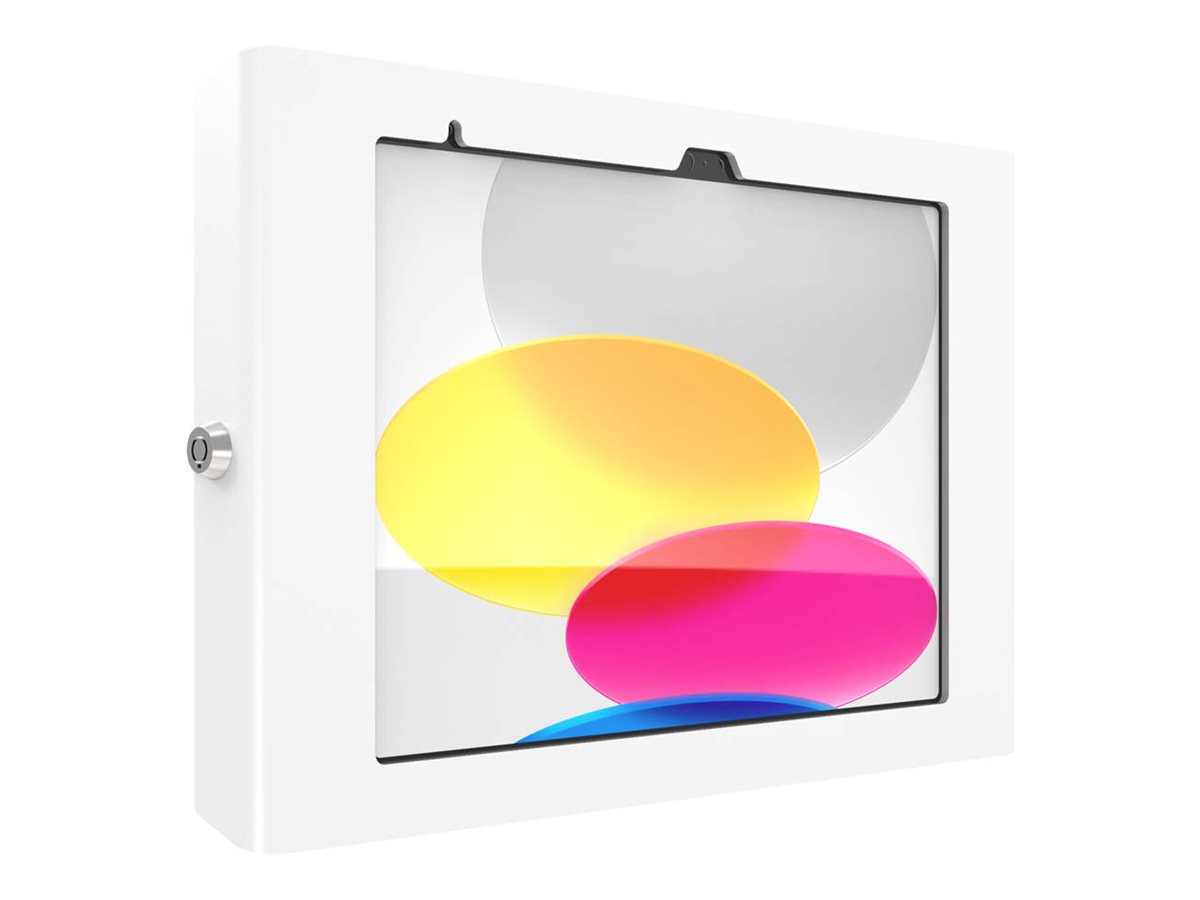 Compulocks Apex - Geh�use - f�r Tablett - verriegelbar - Metallrahmen - wei� - Wandmontage - f�r Apple 10.9-inch iPad (10. Generation)