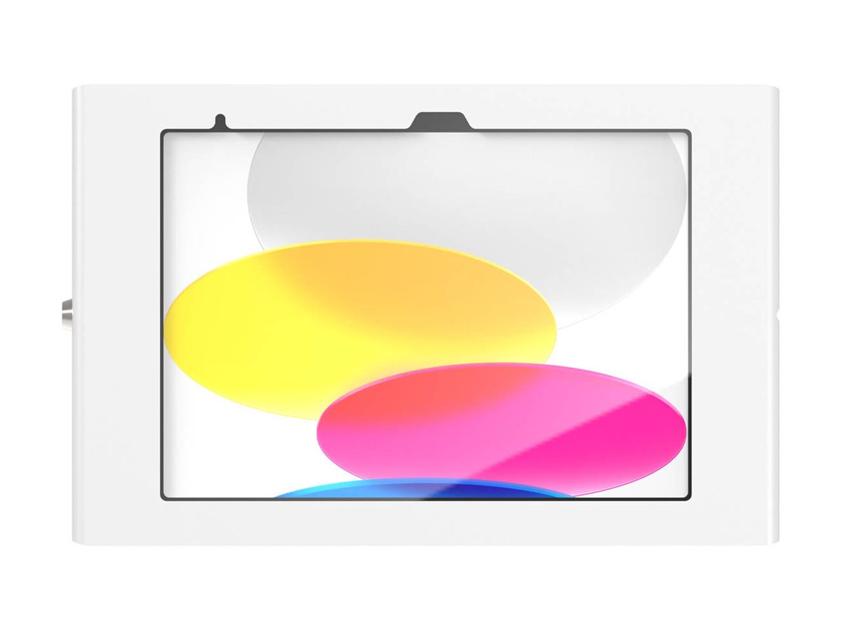 Compulocks Apex - Geh�use - f�r Tablett - verriegelbar - Metallrahmen - wei� - Wandmontage - f�r Apple 10.9-inch iPad (10. Generation)