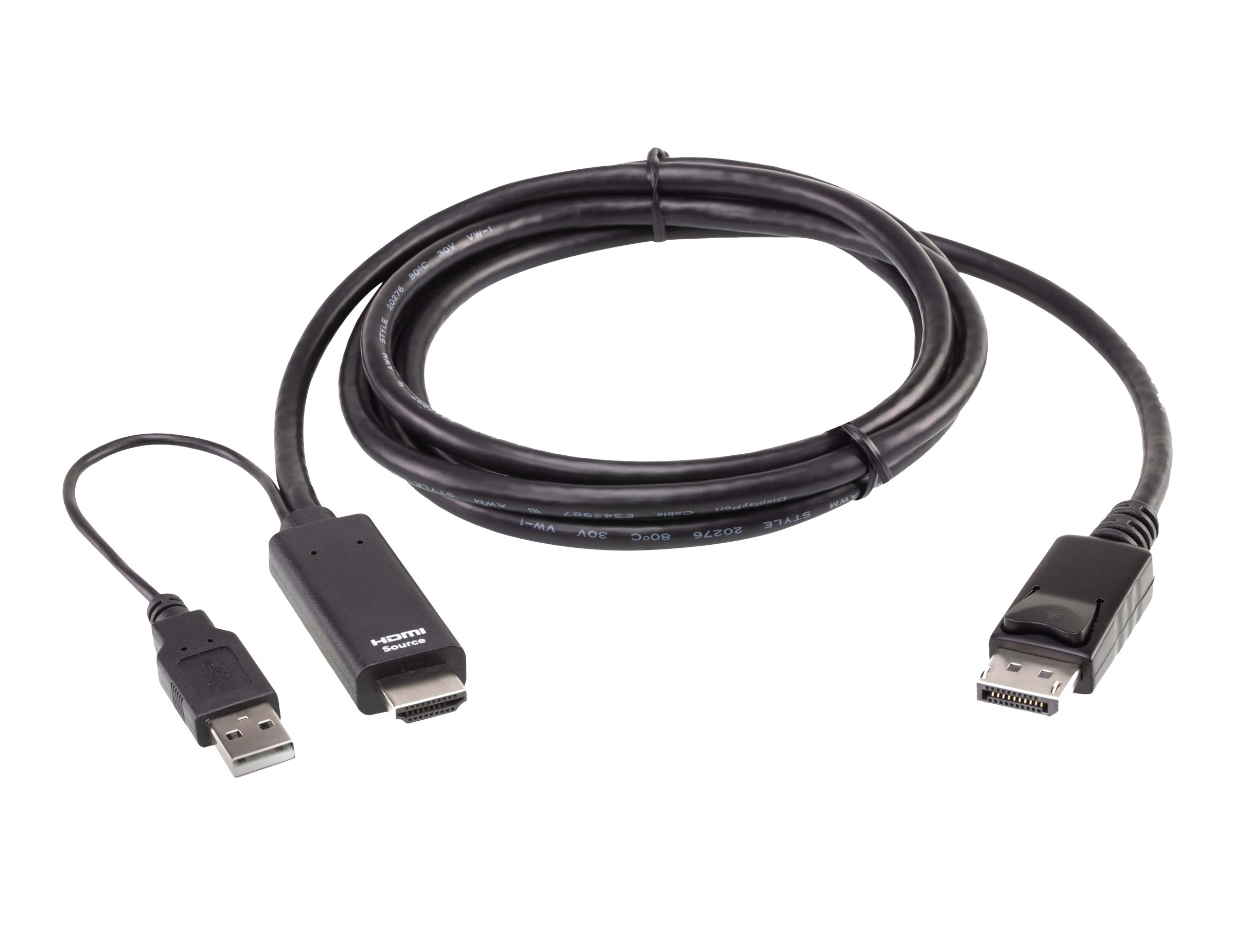 ATEN HDMI 1,8 M True 4K a cavo DisplayPort