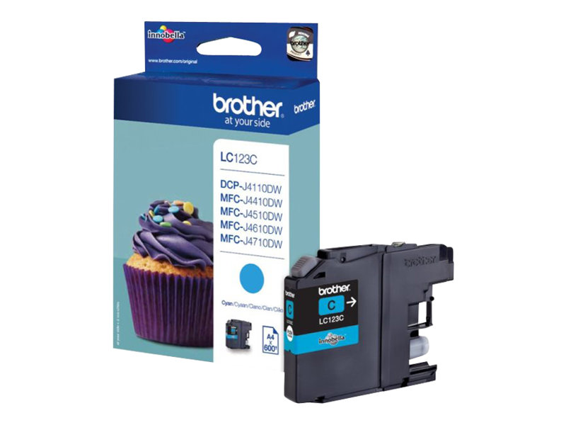 Brother LC123CBP cartuccia dinchiostro 1 pz Originale Ciano