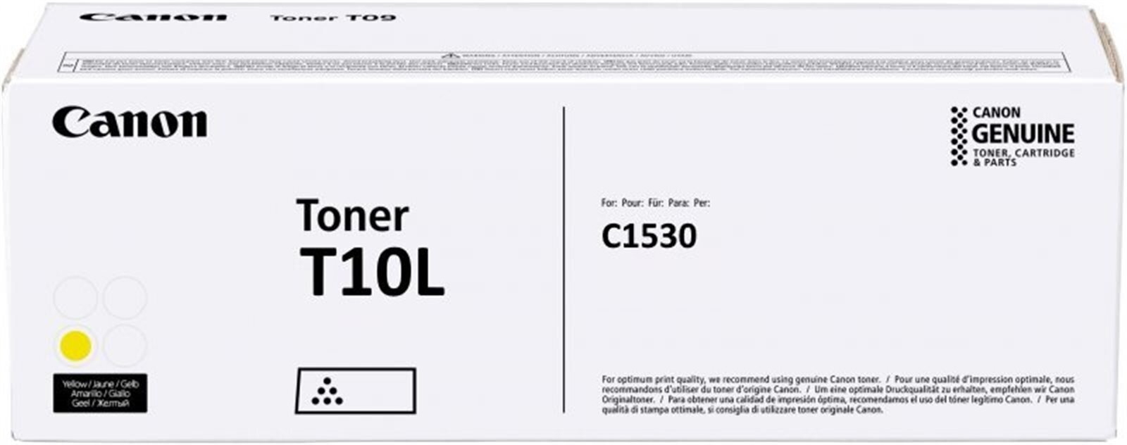 Canon T10L Cartouche de toner 1 pi�ce(s) Original Jaune