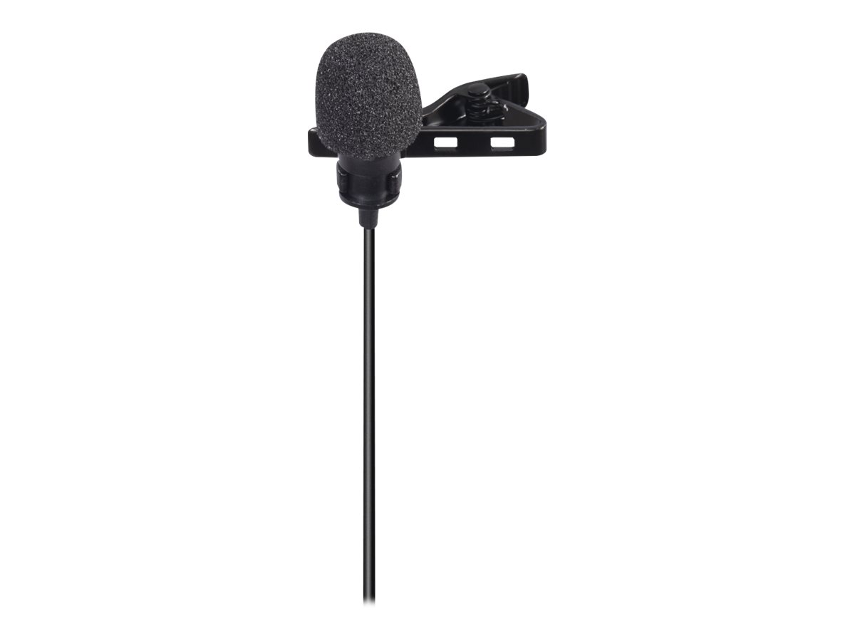 Hama Smart Black Clip-on microphone