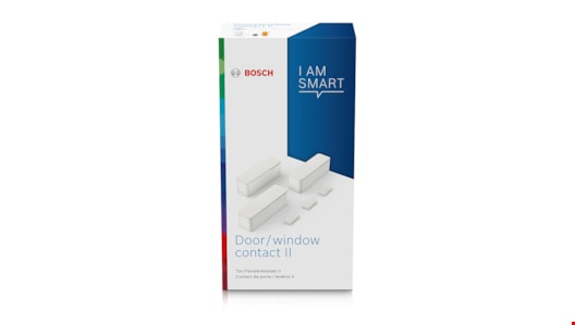 Bosch Smart Home Contact II - Fenster- und Türensensor - kabellos - ZigBee 3.0 - 2.4 - 2.4835 GHz - weiß (Packung mit 3)
