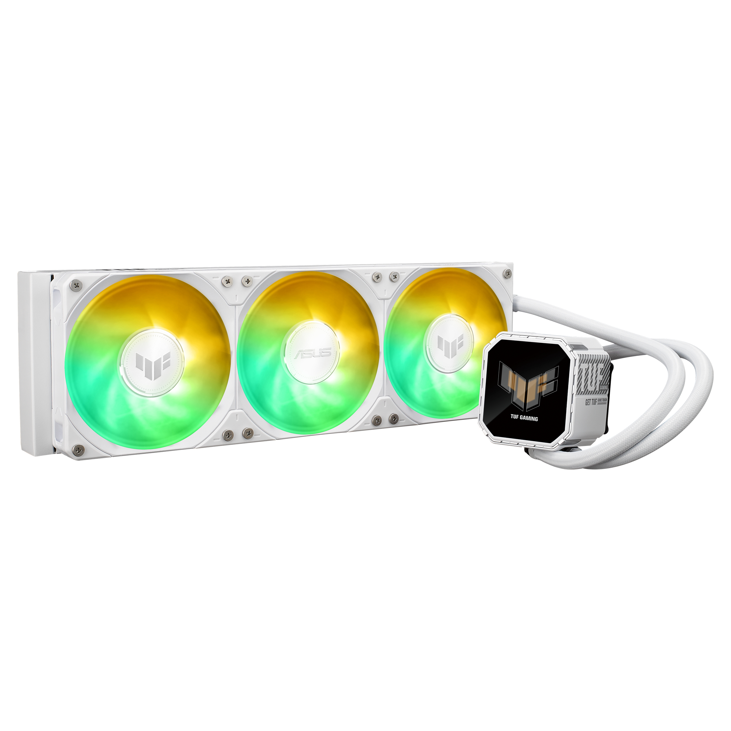 ASUS TUF Gaming LC III 360 ARGB LCD White Edition Computer case All-in-one liquid cooler 12 cm