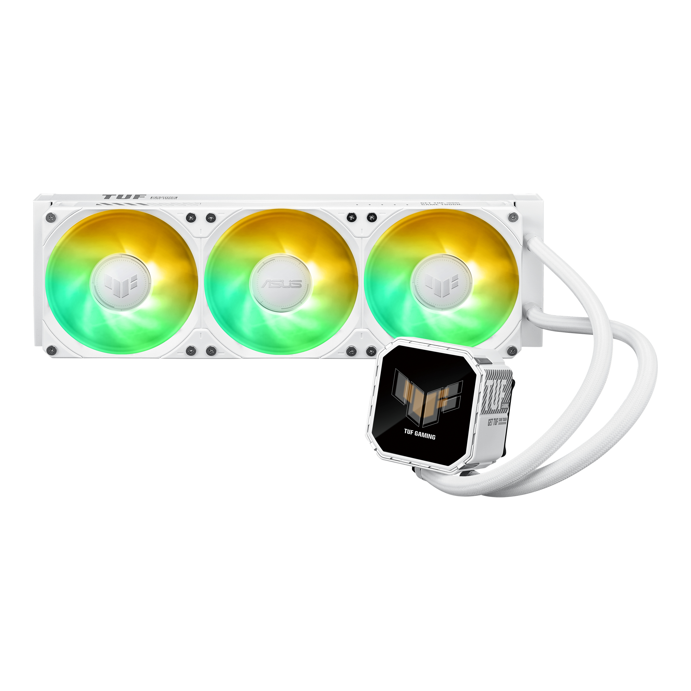 ASUS TUF Gaming LC III 360 ARGB LCD White Edition Computer case All-in-one liquid cooler 12 cm