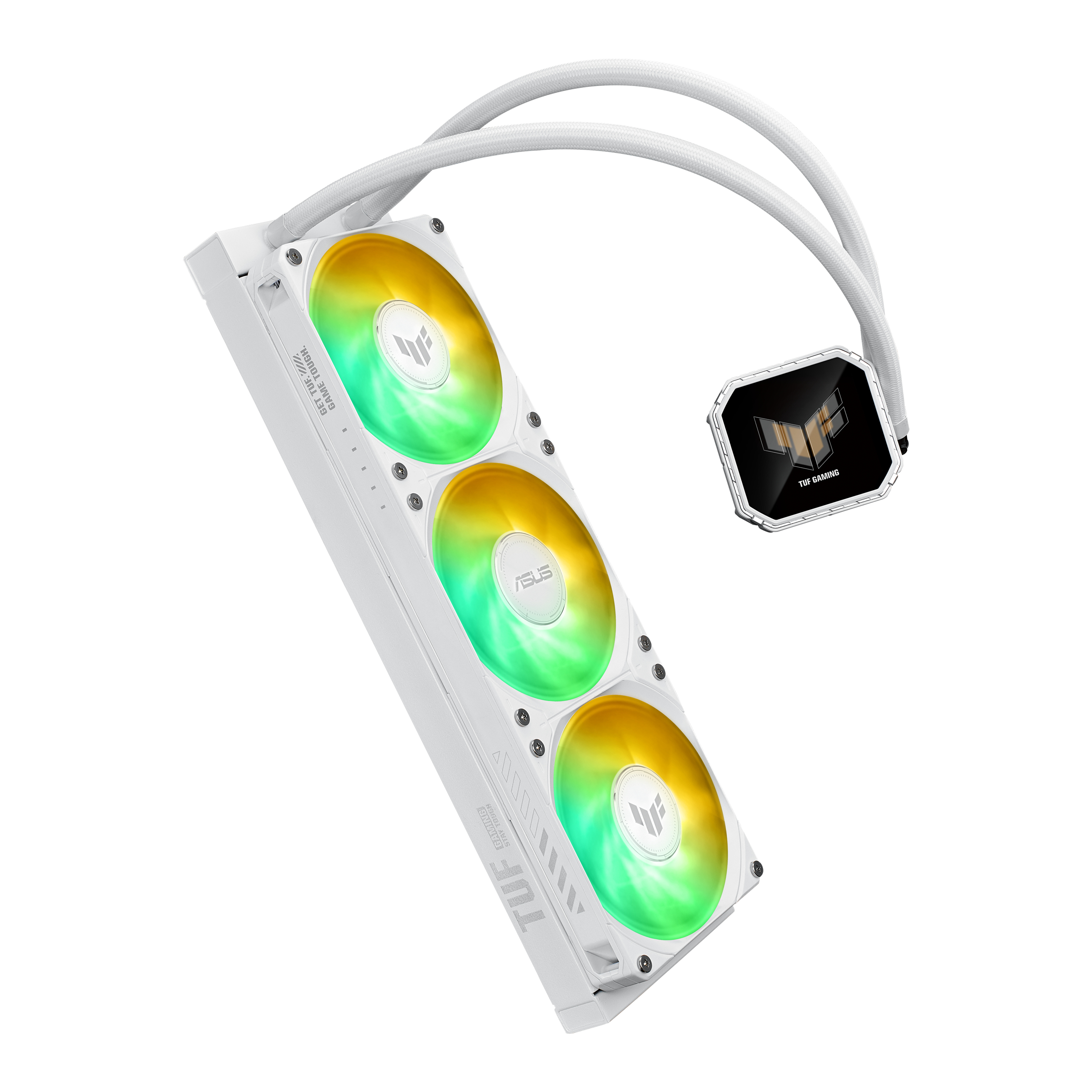 ASUS TUF Gaming LC III 360 ARGB LCD White Edition Computer case All-in-one liquid cooler 12 cm