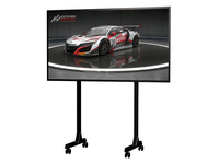Next Level Racing FREE-STANDING SINGLE MNTR STAND 24-85IN 75X75 TO 450X660MM VESA - 70 kg - Schwarz - 2,16 m (85 Zoll) - 12 kg - 940 mm - 480 mm