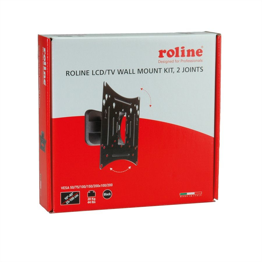 ROLINE 17.03.0005 soporte para TV 101,6 cm (40) Negro
