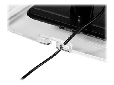 BakkerElkhuizen Q-riser 110 61 cm (24) Transparente Escritorio