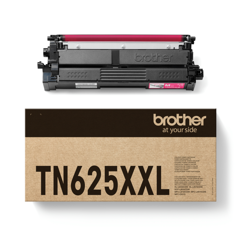 Brother TN-625XXLM cartucho de t�ner 1 pieza(s) Original Magenta