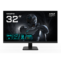 GIGABYTE GS32QA Monitor Gaming 32 QHD - 2560 x 1440, 180Hz, 1ms, 300 cd/m�, FreeSync Premium, HDR Ready, HDMI 2.0, DisplayPort 1.4